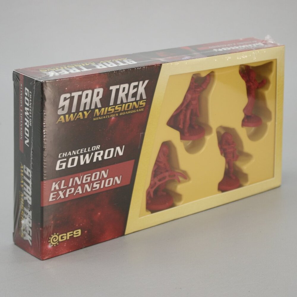 Star Trek Away Missions Chancellor Gowron Klingon Expansion Miniature Board Game